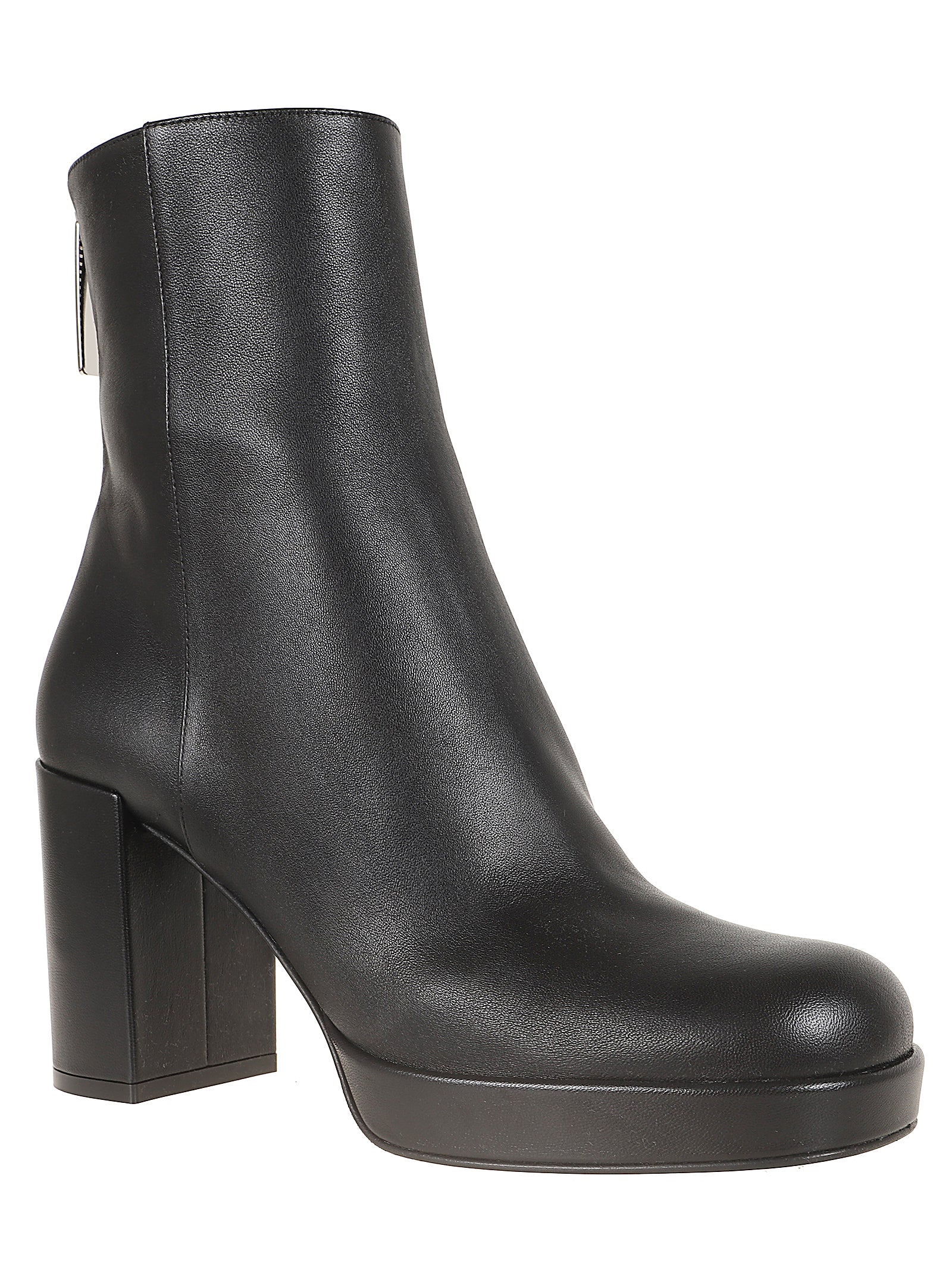 SERGIO ROSSI-OUTLET-SALE-Ankle Boots SCHWARZ-ARCHIVIST