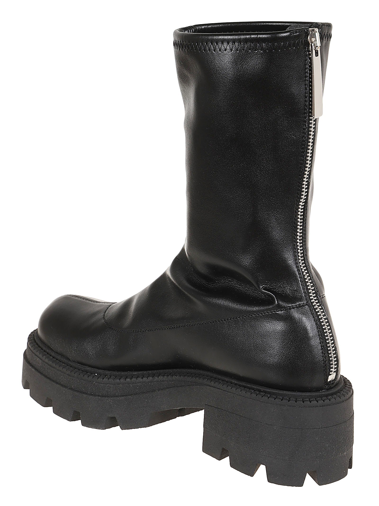 SERGIO ROSSI-OUTLET-SALE-Ankle Boots SCHWARZ-ARCHIVIST