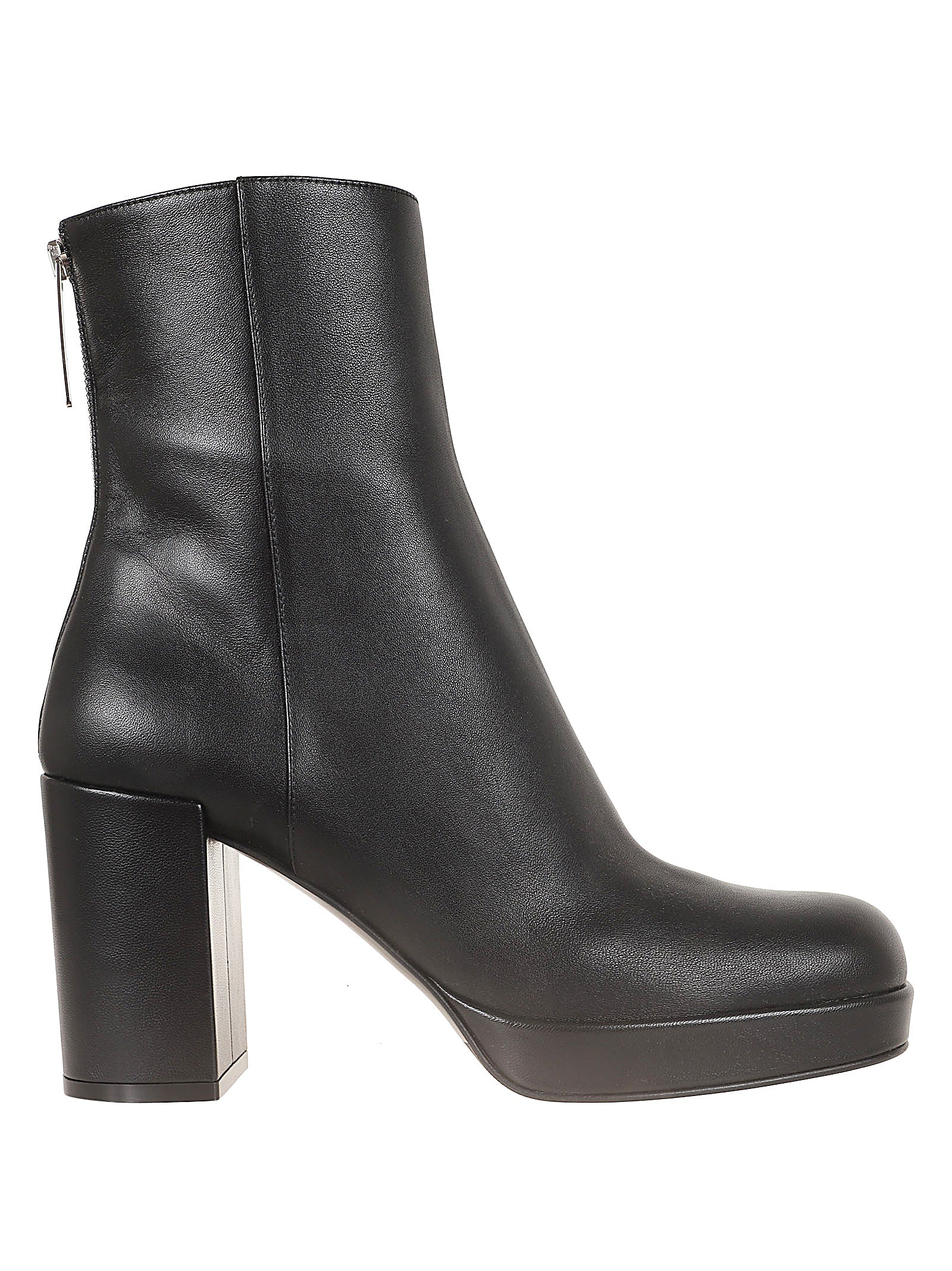 SERGIO ROSSI-OUTLET-SALE-Ankle Boots SCHWARZ-ARCHIVIST