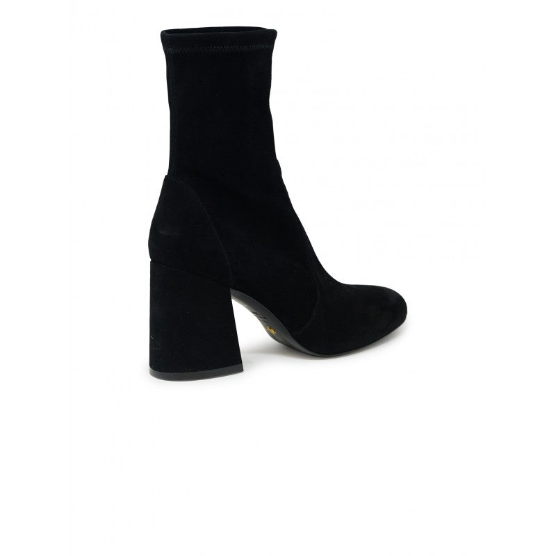 Stuart Weitzman-OUTLET-SALE-Ankle Boots SCHWARZ-ARCHIVIST