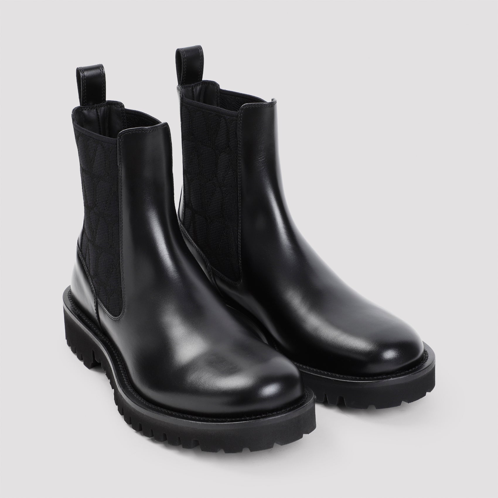 VALENTINO GARAVANI-OUTLET-SALE-Ankle Boots SCHWARZ-ARCHIVIST