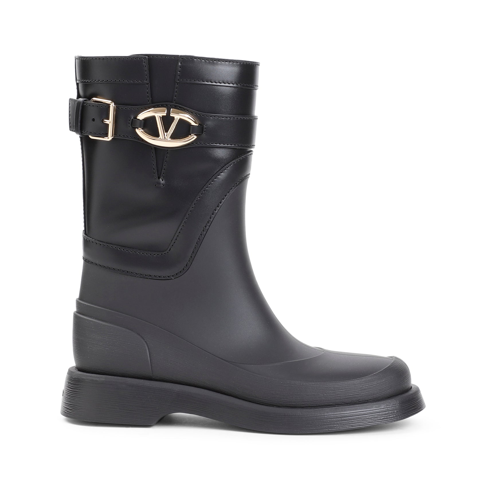 VALENTINO GARAVANI-OUTLET-SALE-Ankle Boots SCHWARZ-ARCHIVIST