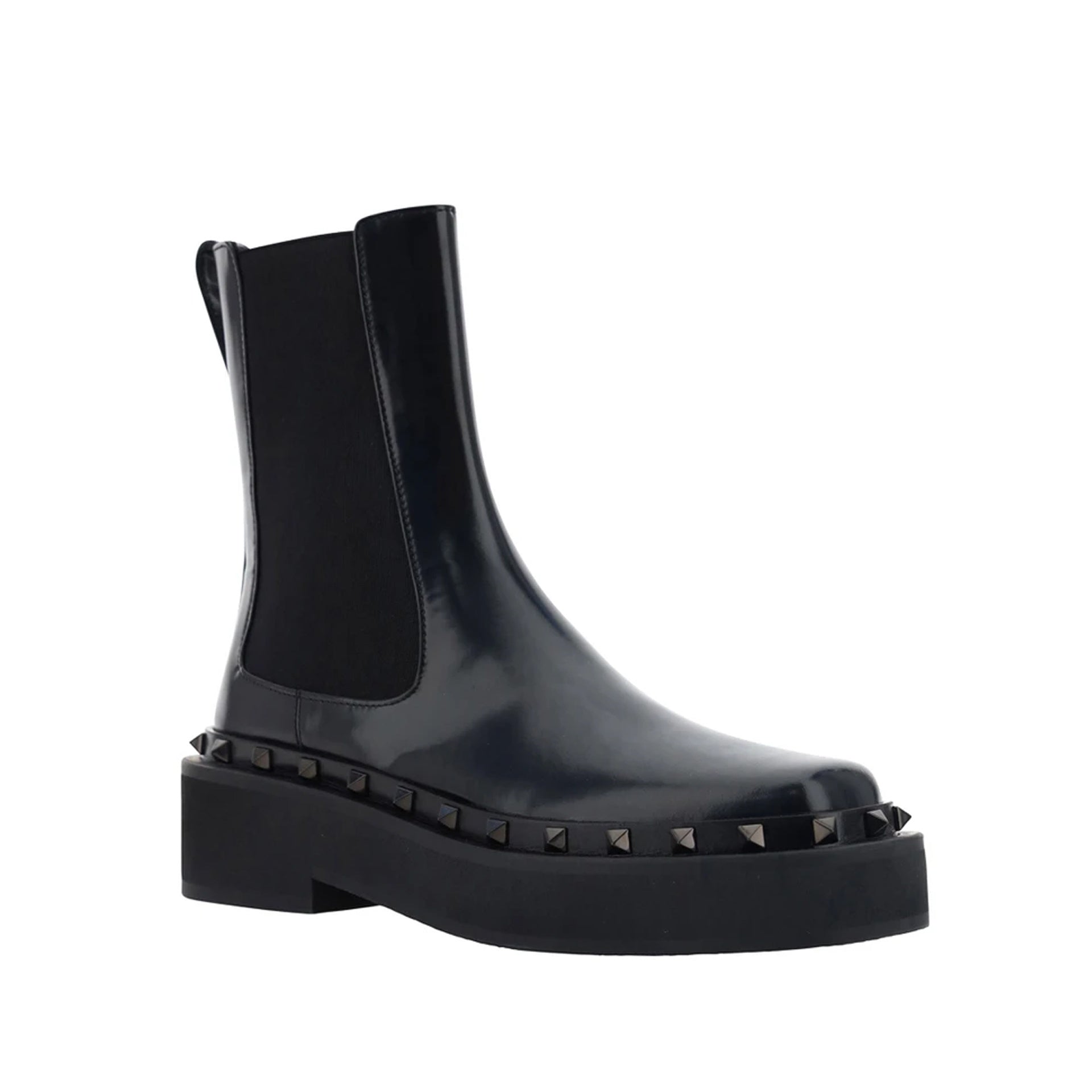Valentino Garavani-OUTLET-SALE-Ankle Boots SCHWARZ-ARCHIVIST