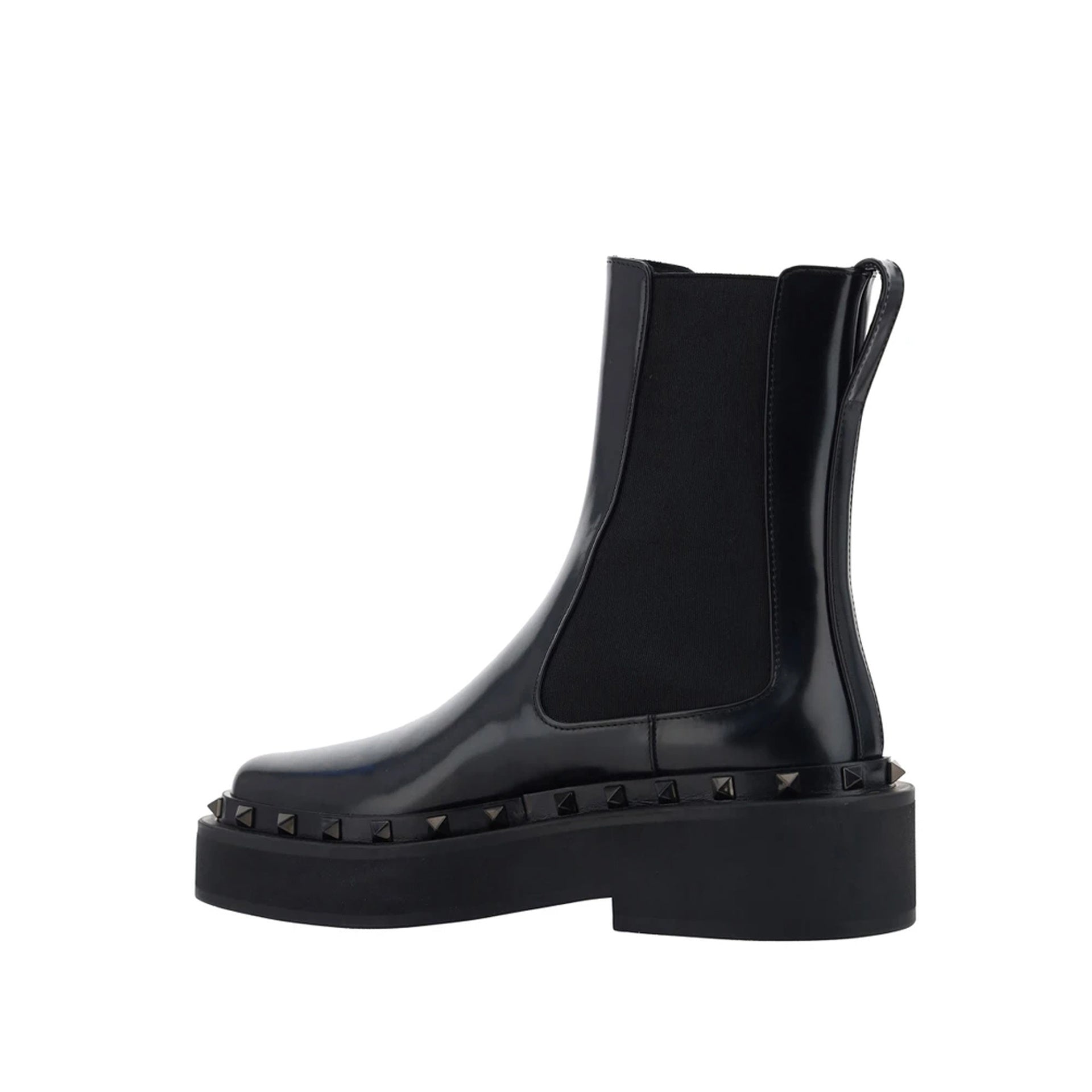 Valentino Garavani-OUTLET-SALE-Ankle Boots SCHWARZ-ARCHIVIST