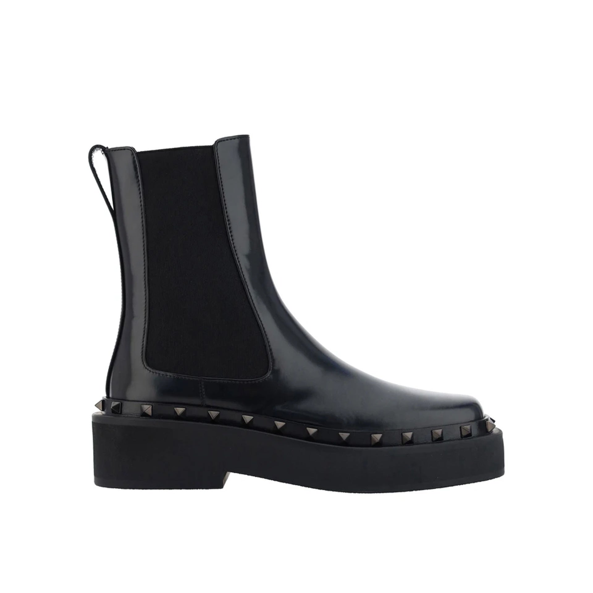 Valentino Garavani-OUTLET-SALE-Ankle Boots SCHWARZ-ARCHIVIST