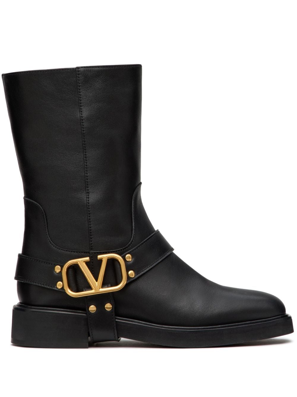 Valentino Garavani-OUTLET-SALE-Ankle Boots SCHWARZ-ARCHIVIST