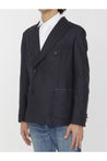 TONELLO-OUTLET-SALE-Anthracite flannel jacket-ARCHIVIST