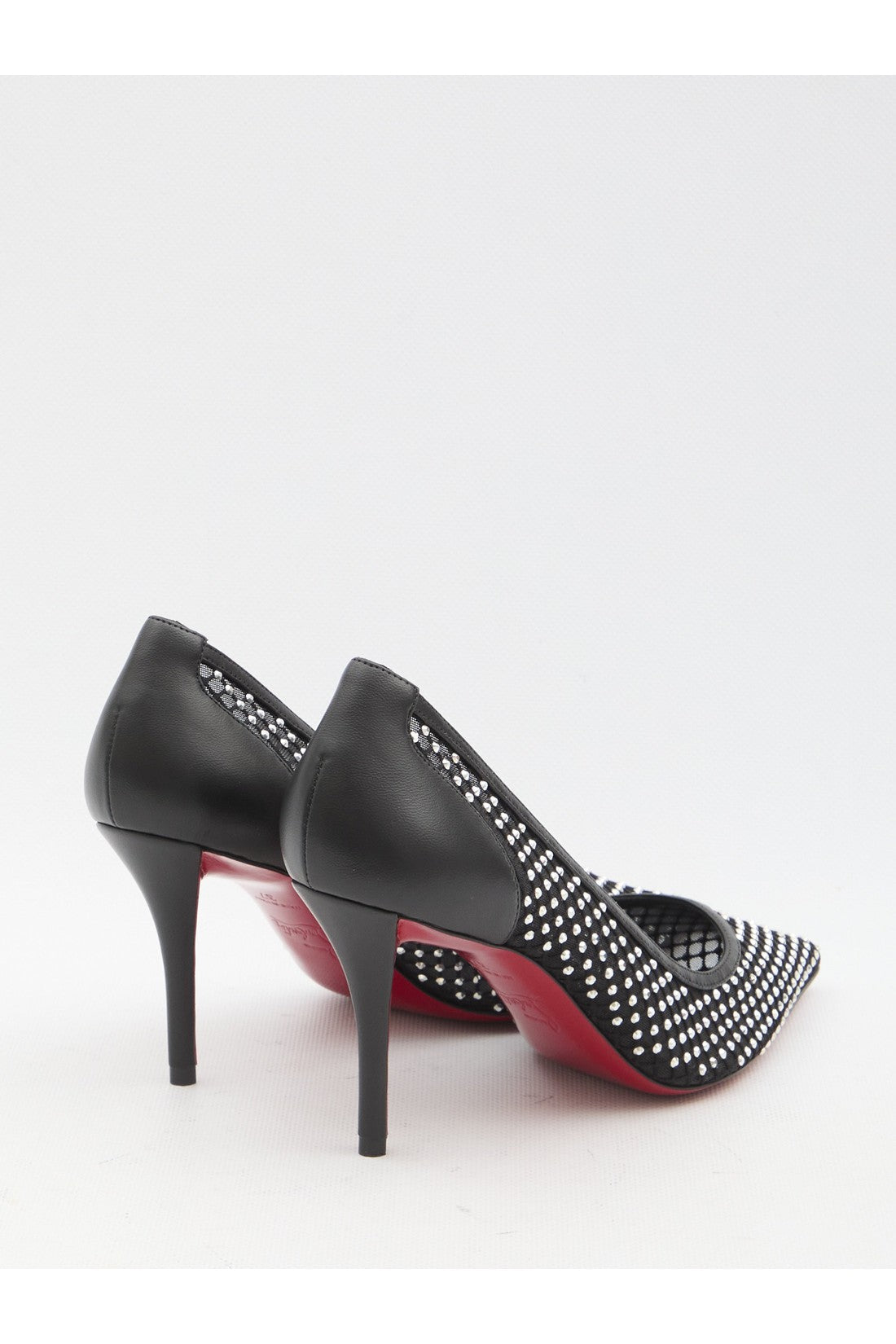 CHRISTIAN LOUBOUTIN-OUTLET-SALE-Apostropha Mesh Strass pumps-ARCHIVIST