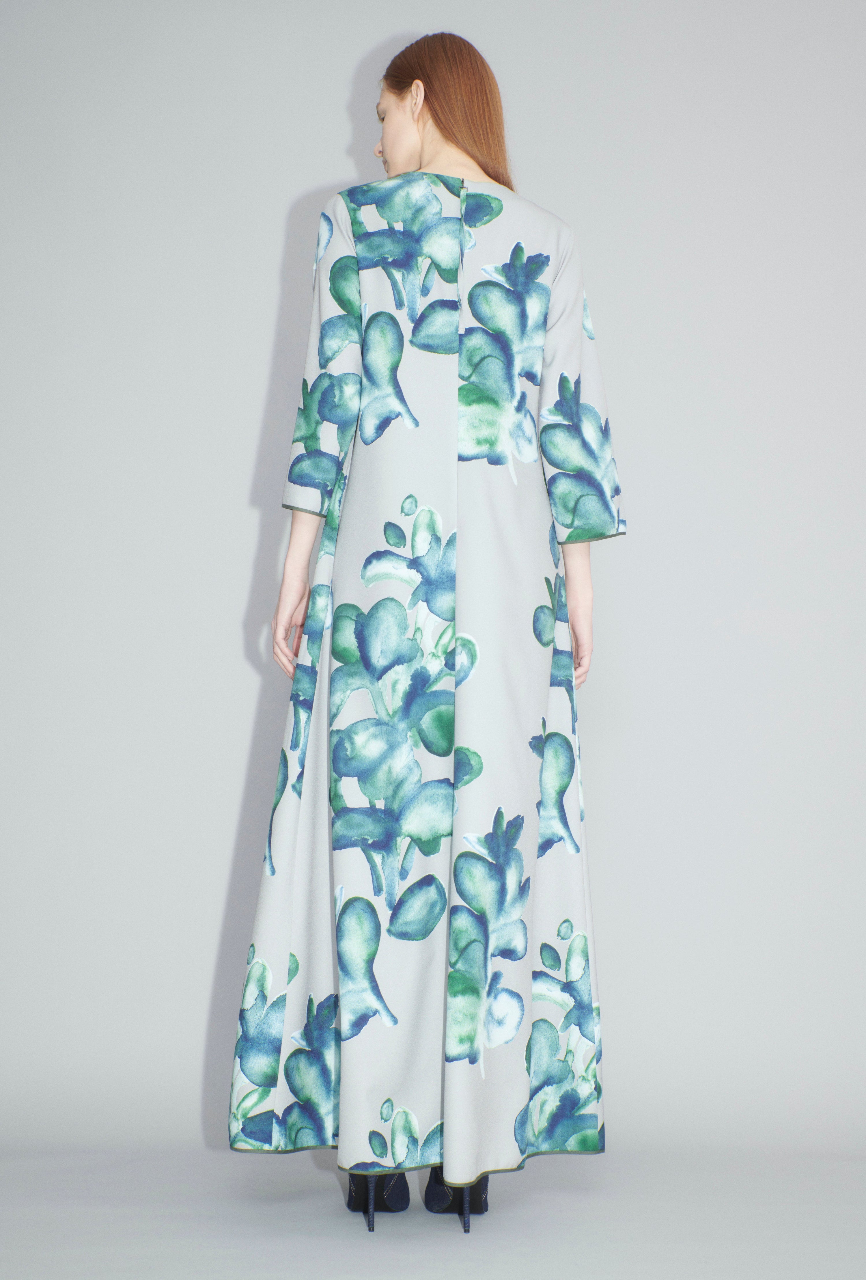 Aquarell Flowers Kleid-Kleider & Röcke-Odeeh-ARCHIVIST