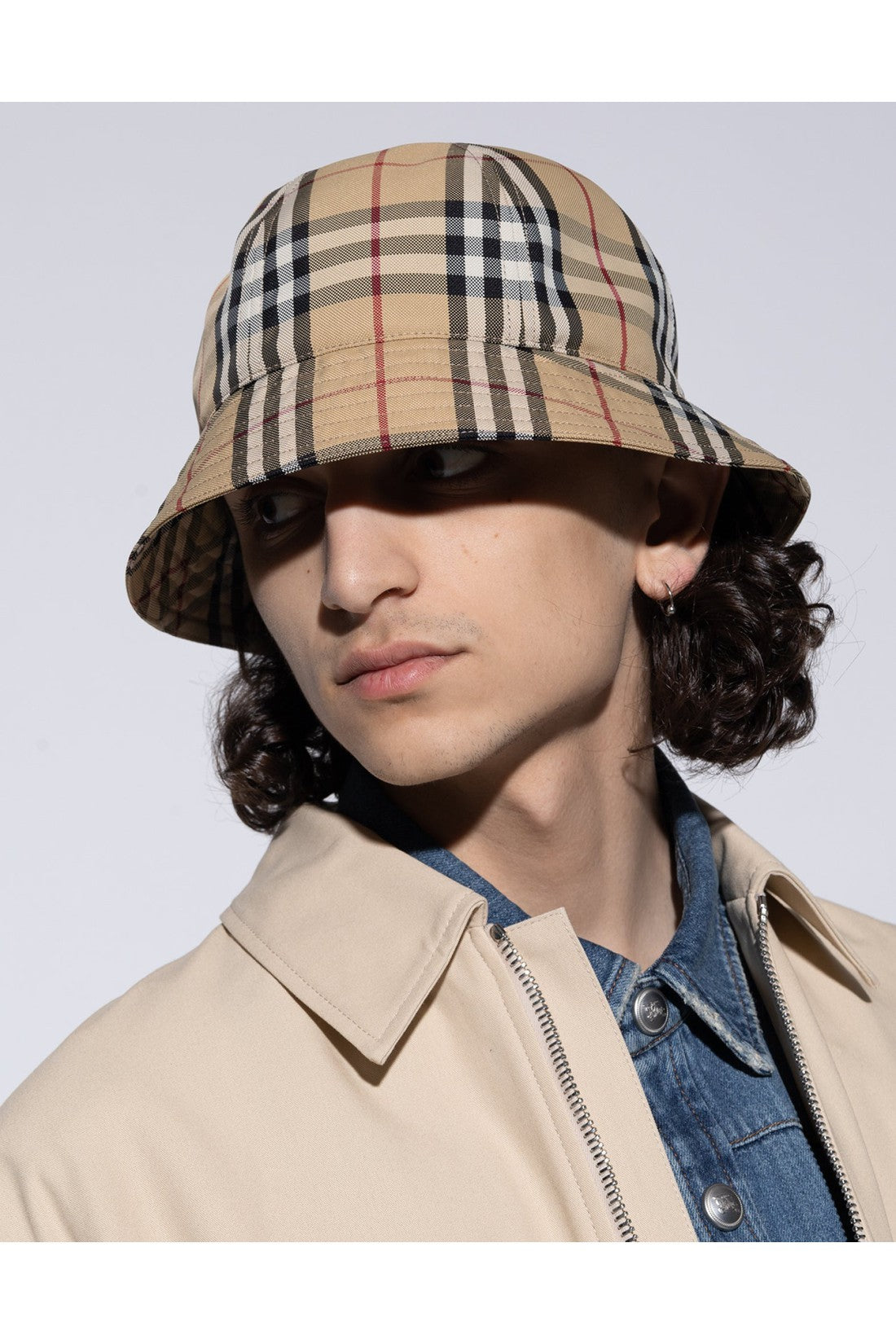 Burberry-OUTLET-SALE-Archive Check 6 Panel Bucket Hat-ARCHIVIST