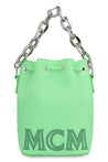MCM-OUTLET-SALE-Aren leather bucket bag-ARCHIVIST
