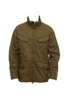 Woolrich-OUTLET-SALE-Army Olive Cotton Utility Field Jacket-ARCHIVIST