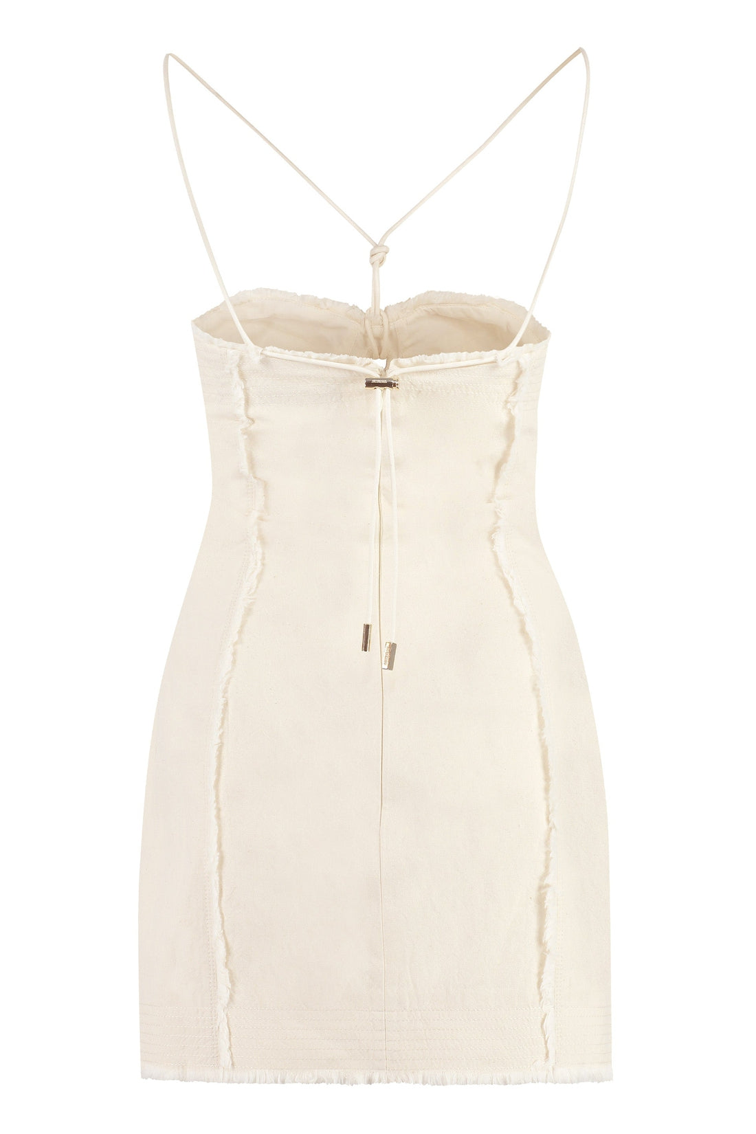 Jacquemus-OUTLET-SALE-Artichaut cotton mini-dress-ARCHIVIST