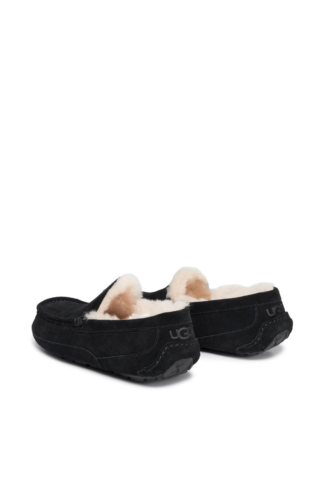 UGG Australia-OUTLET-SALE-Ascot Shearling Lined Slippers Loafers-ARCHIVIST