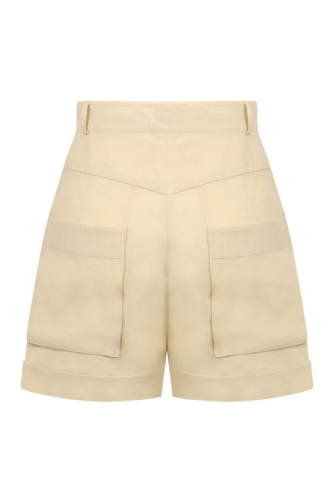 Le Kasha-OUTLET-SALE-Ashraf linen shorts-ARCHIVIST