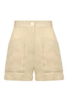 Le Kasha-OUTLET-SALE-Ashraf linen shorts-ARCHIVIST