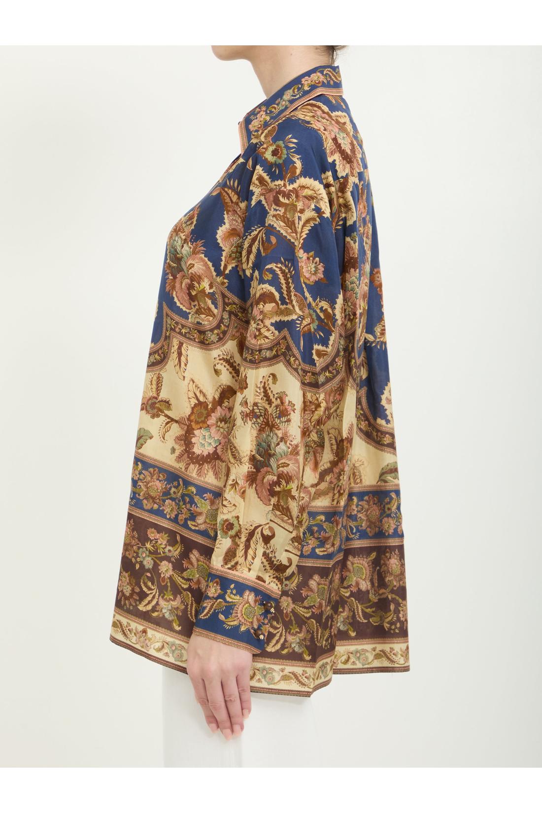 Zimmermann-OUTLET-SALE-Aster relaxed shirt-ARCHIVIST
