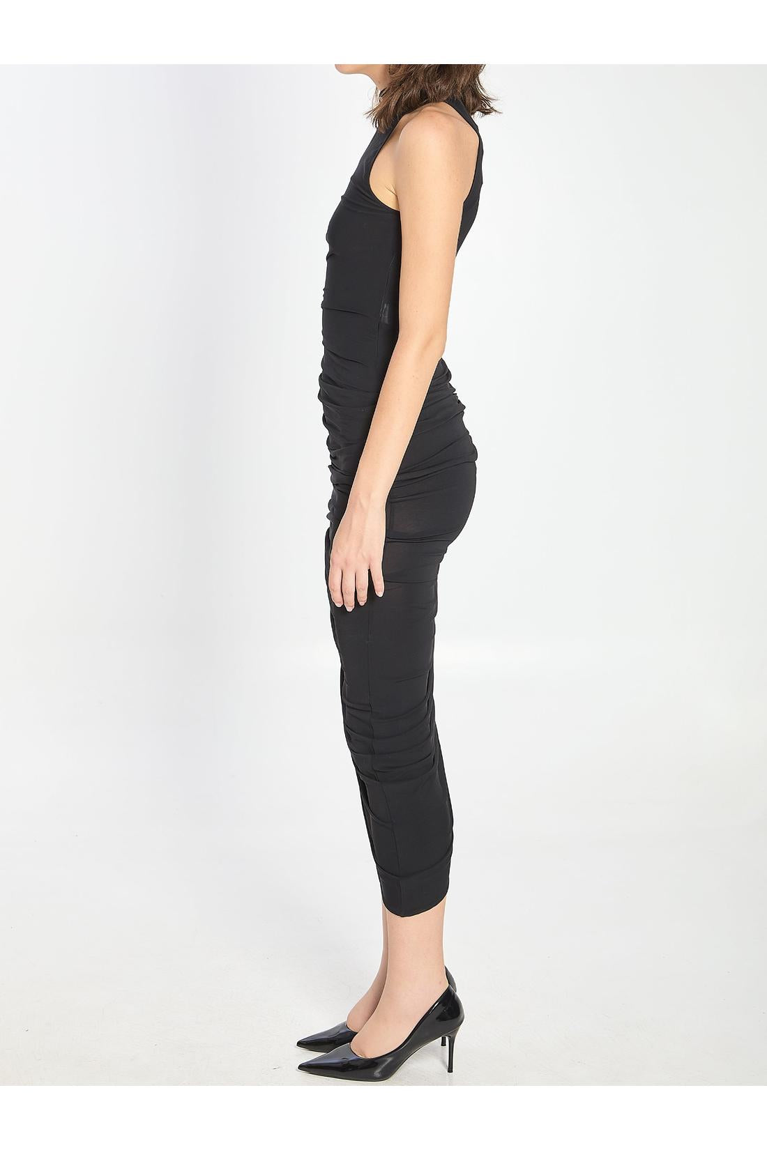 Jacquemus-OUTLET-SALE-Asymmetric Piazza dress-ARCHIVIST