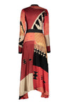 Etro-OUTLET-SALE-Asymmetric silk blend dress-ARCHIVIST