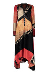 Etro-OUTLET-SALE-Asymmetric silk blend dress-ARCHIVIST