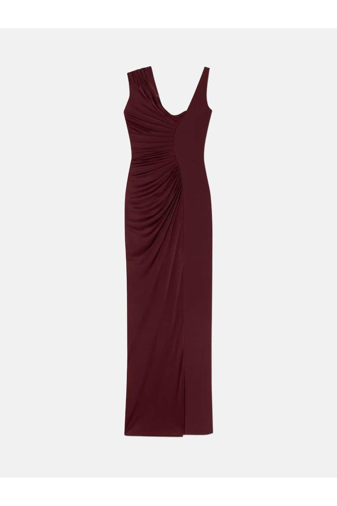 Versace-OUTLET-SALE-Asymmetrical evening dress-ARCHIVIST
