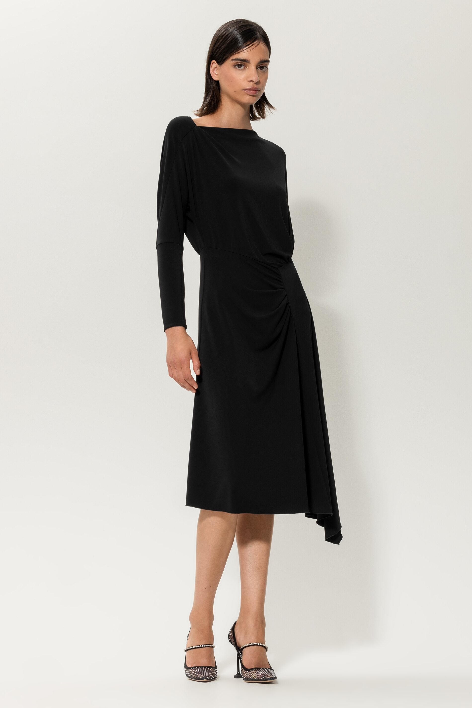 LUISA CERANO-OUTLET-SALE-Asymmetrisches Kleid-Kleider & Röcke-by-ARCHIVIST
