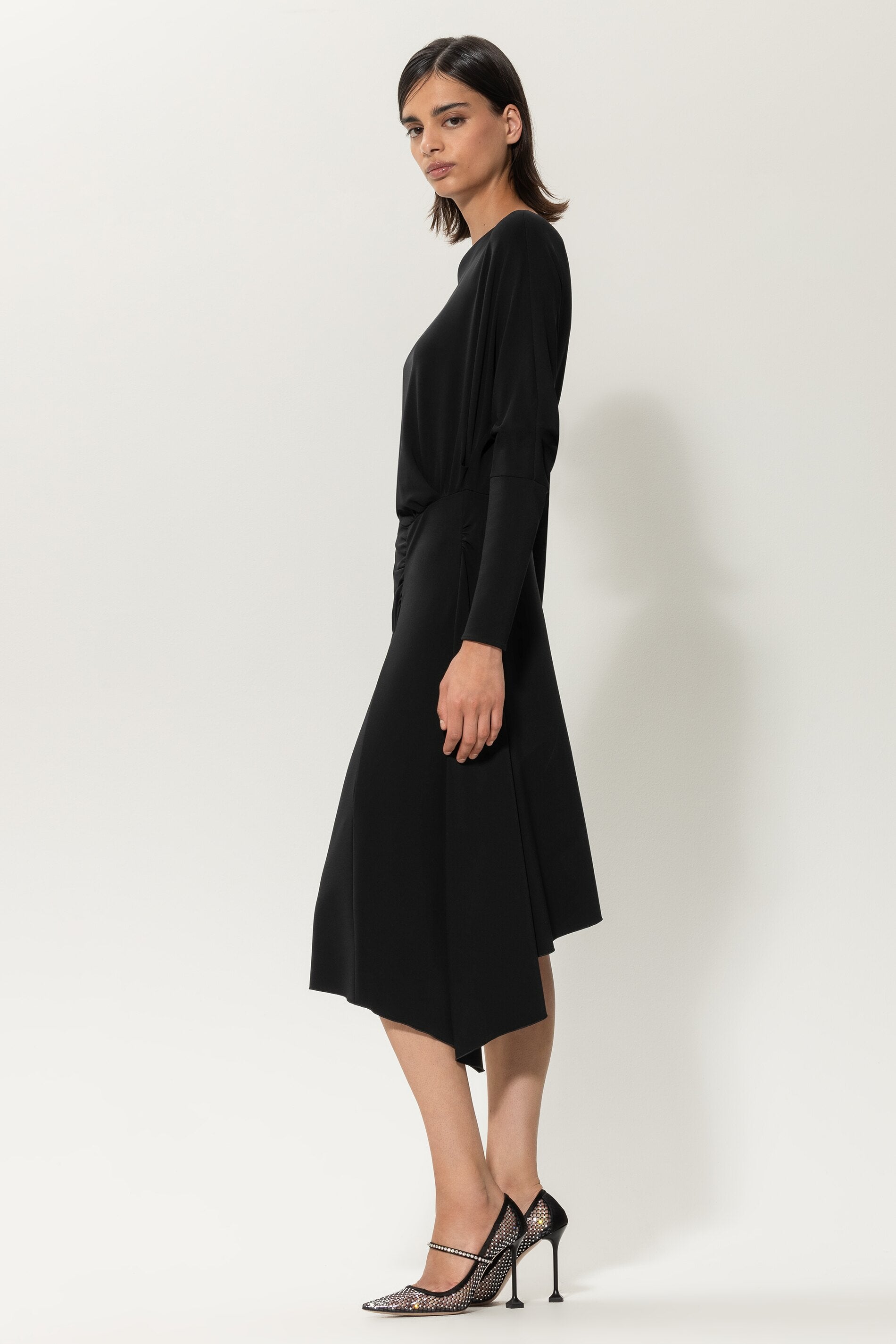 LUISA CERANO-OUTLET-SALE-Asymmetrisches Kleid-Kleider & Röcke-by-ARCHIVIST