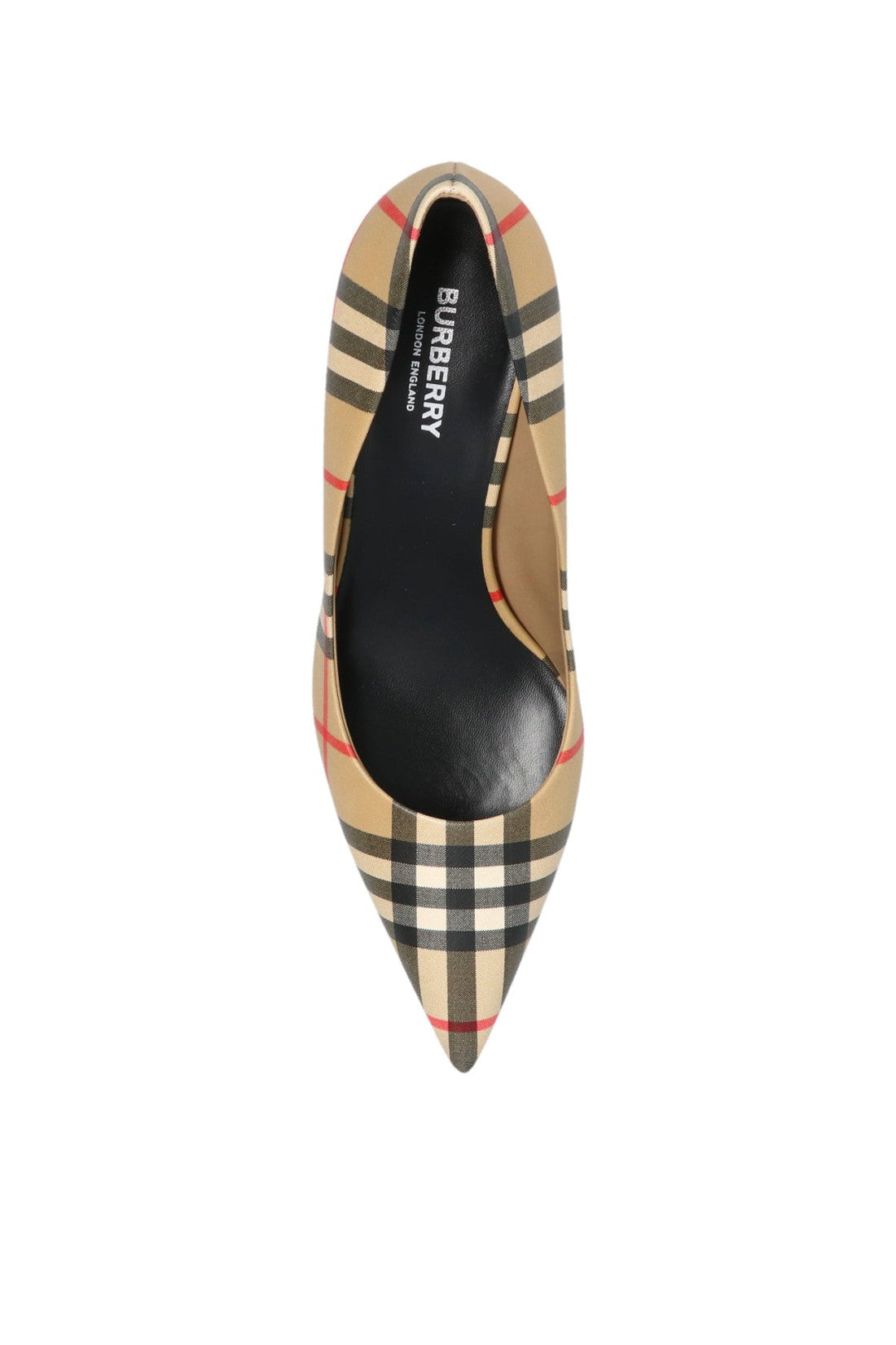 Burberry-OUTLET-SALE-Aubri 55 Vintage Check Leather Pumps-ARCHIVIST