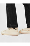 Isabel Marant-OUTLET-SALE-Austen Ecru High-Top Sneakers-ARCHIVIST