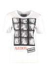 Versace-OUTLET-SALE-Avedon x Versace printed cotton T-shirt-ARCHIVIST