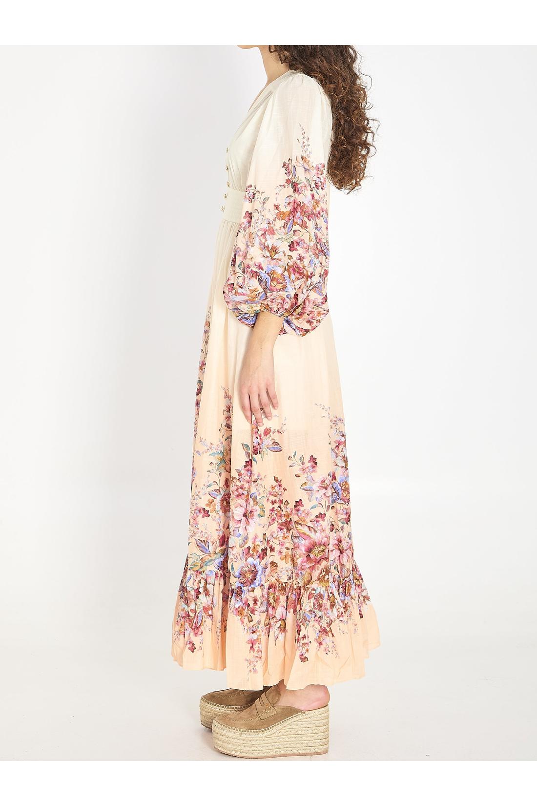 Zimmermann-OUTLET-SALE-Awaken Plunge maxi dress-ARCHIVIST