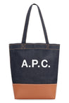 A.P.C.-OUTLET-SALE-Axel small denim tote bag-ARCHIVIST