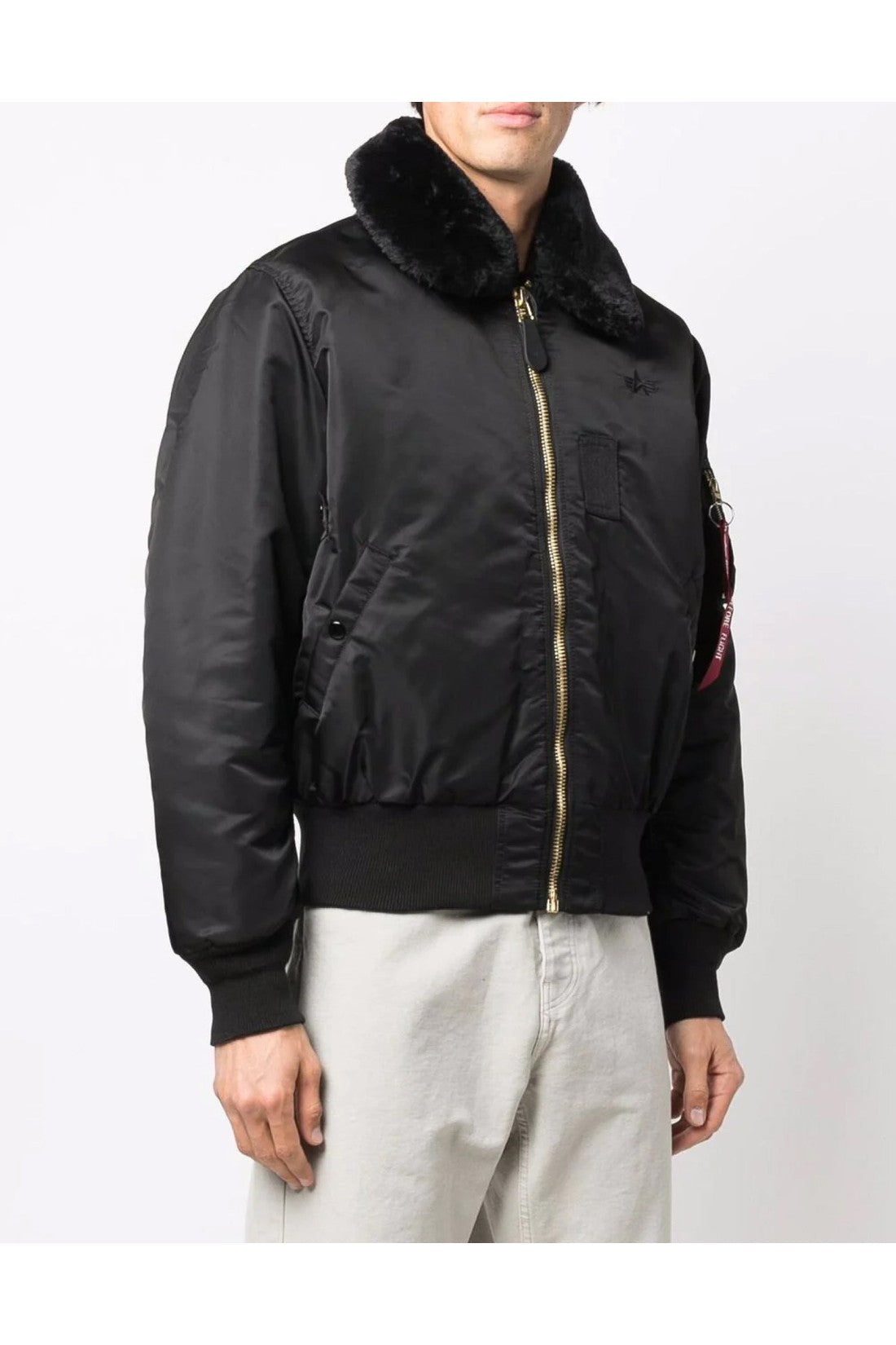 Alpha Industries-OUTLET-SALE-B-15 Aviator Bomber Jacket-ARCHIVIST