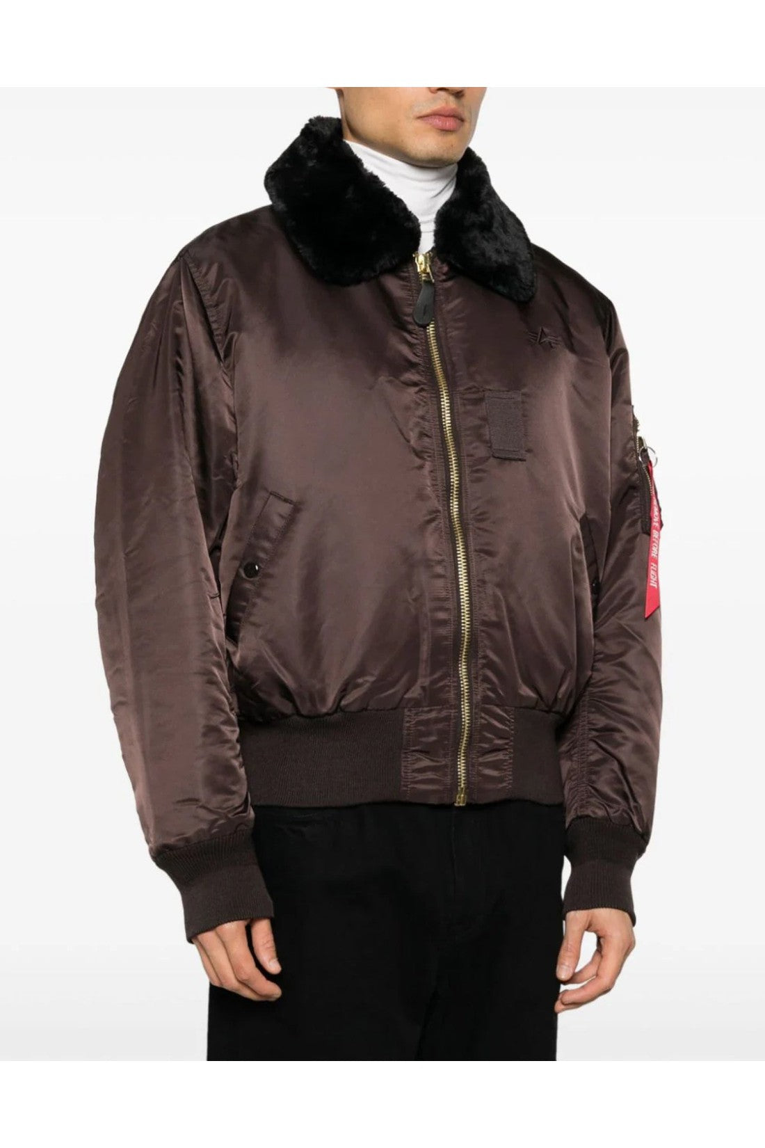 Alpha Industries-OUTLET-SALE-B-15 Aviator Bomber Jacket-ARCHIVIST