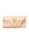 BALMAIN-OUTLET-SALE-B-Buzz 23 Croc-Embossed Leather Clutch-ARCHIVIST