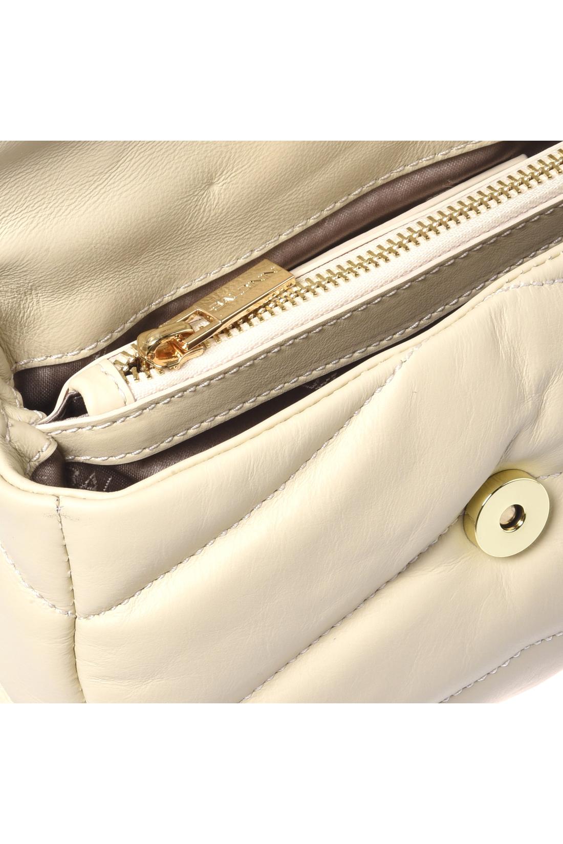 Quilted leather crossbody bag-Baldinini-ARCHIVIST