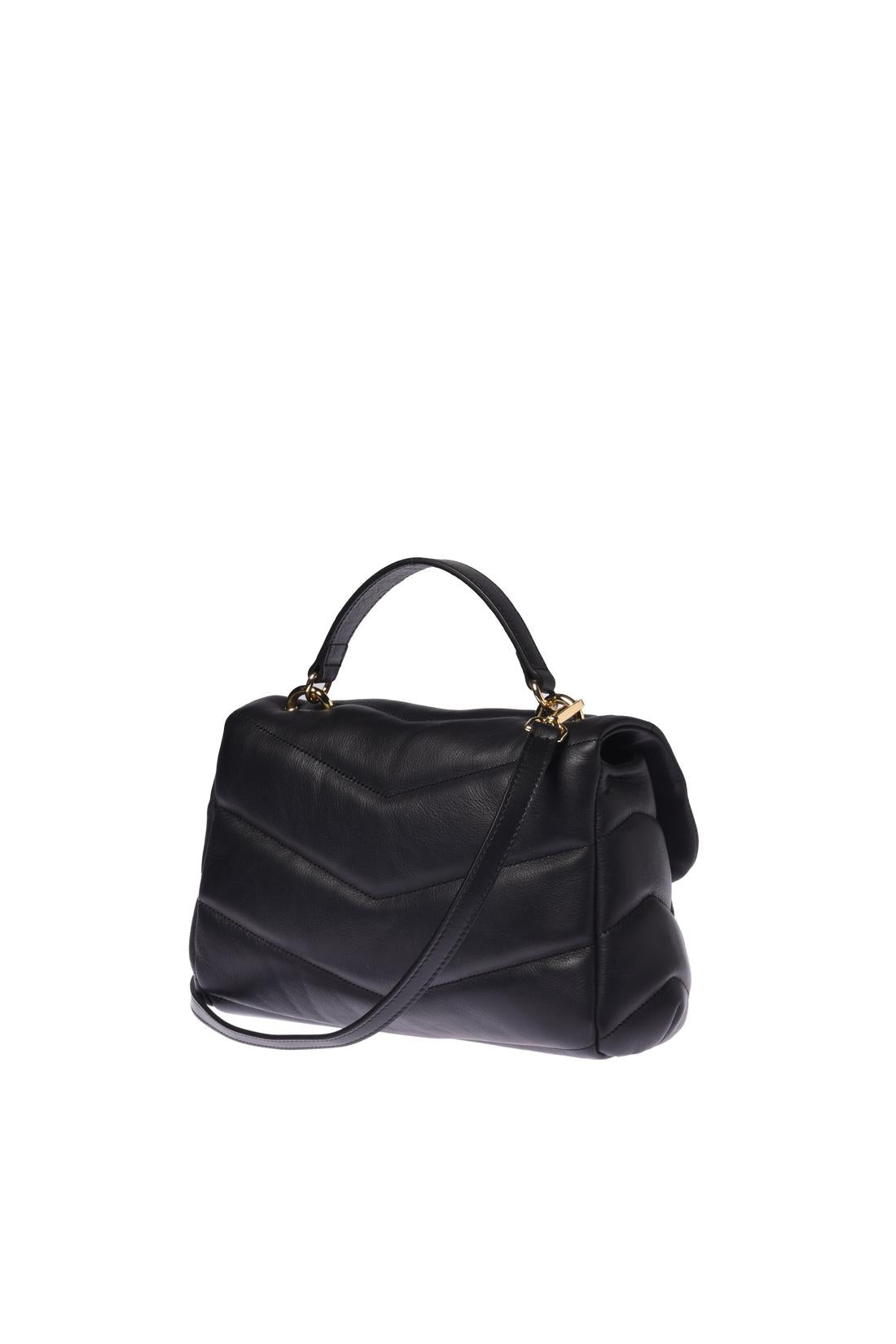 Quilted leather crossbody bag-Baldinini-ARCHIVIST