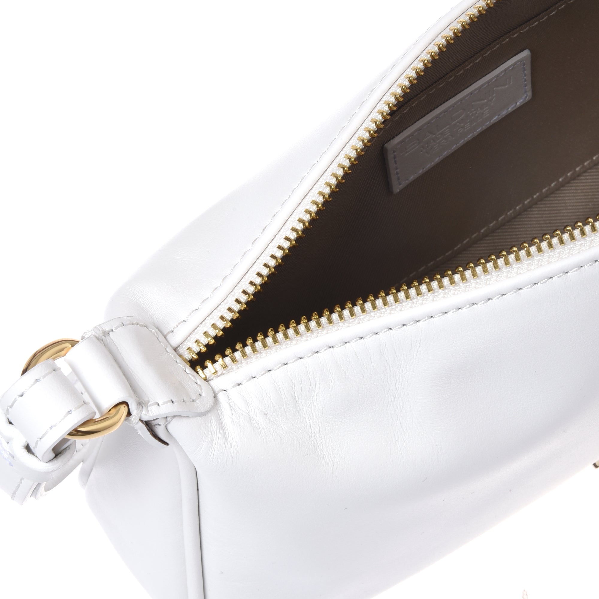 Black nappa leather shoulder white-Baldinini-OUTLET-ARCHIVIST-ARCHIVE-SALE