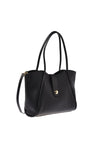 Baldinini-Shoulder bag in black tumbled leather-Accessories-Black-Deal-Outlet-by-ARCHIVIST