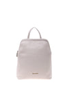Backpack in cream tumbled leather