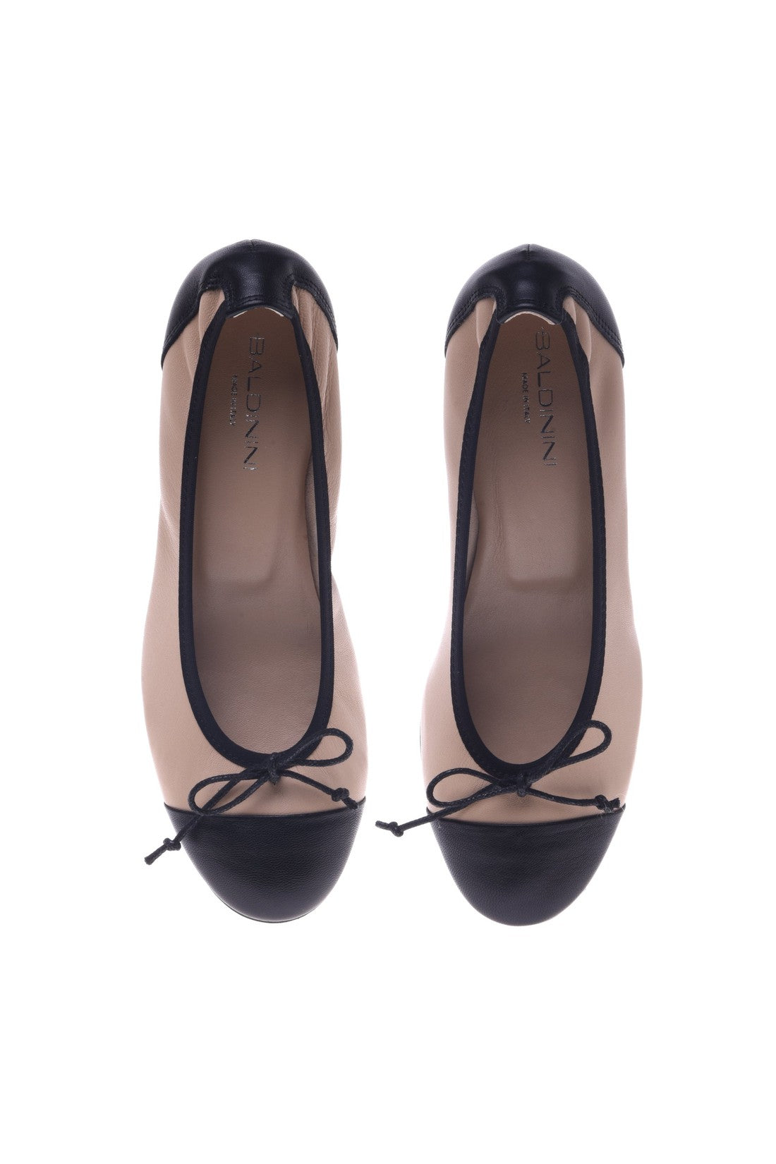BALDININI-OUTLET-SALE-Ballerina-pump-in-black-and-powder-nappa-leather-Halbschuhe-ARCHIVE-COLLECTION-2.jpg