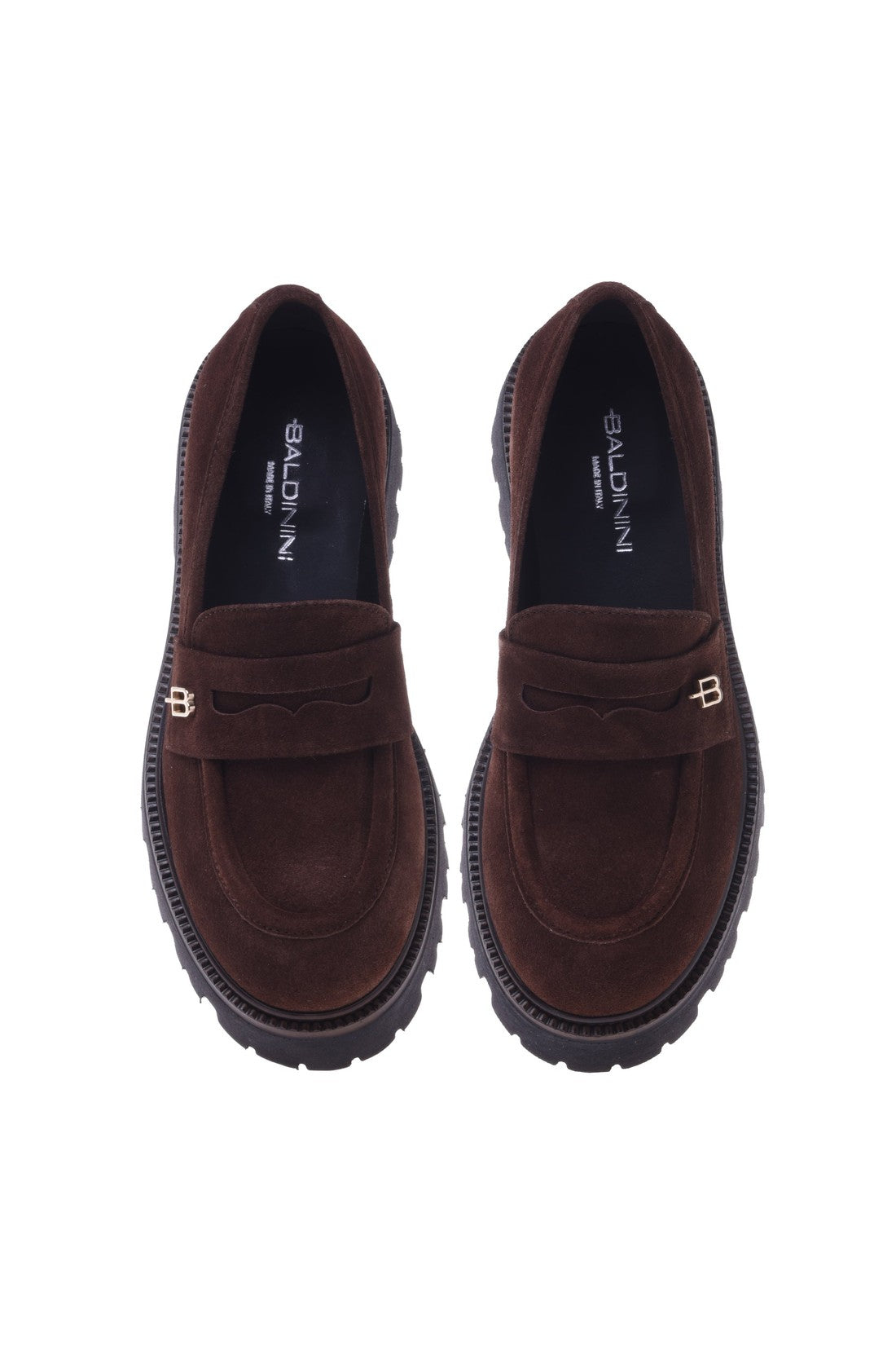 BALDININI-OUTLET-SALE-Dark-brown-suede-loafer-Flache-Schuhe-BLACK-FRIDAY-2.jpg