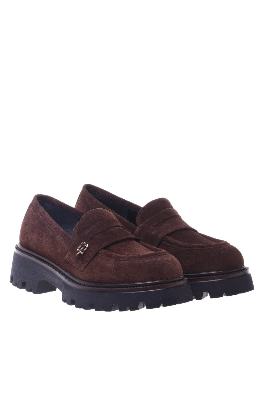 BALDININI-OUTLET-SALE-Dark-brown-suede-loafer-Flache-Schuhe-BLACK-FRIDAY-3.jpg