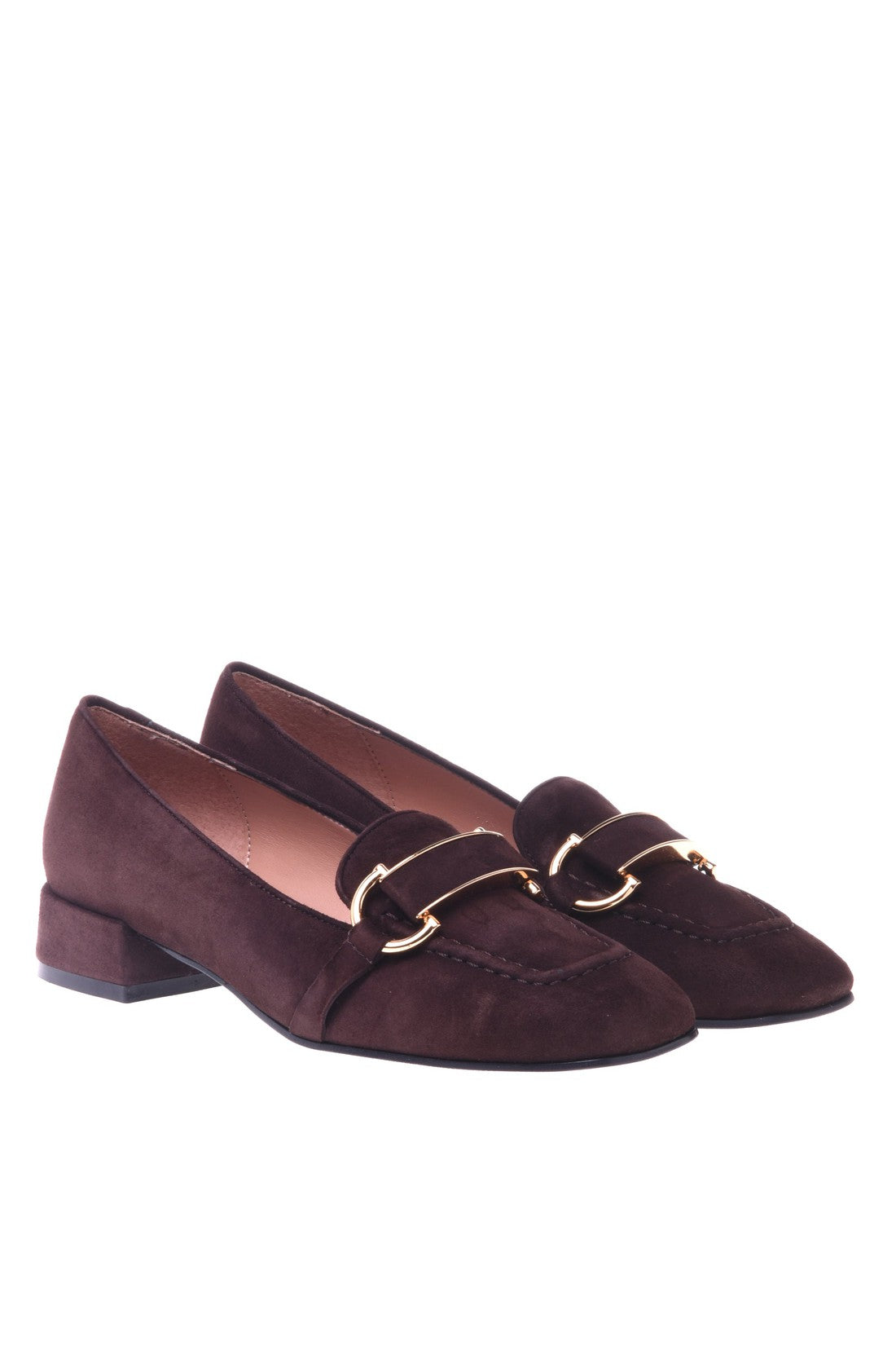 Loafer in brown suede