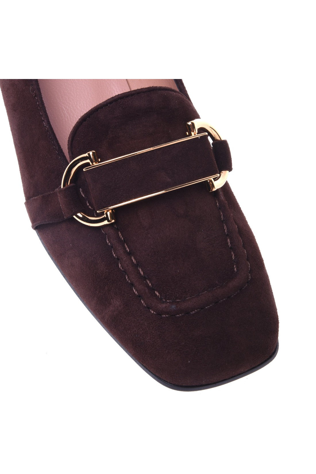 Loafer in brown suede