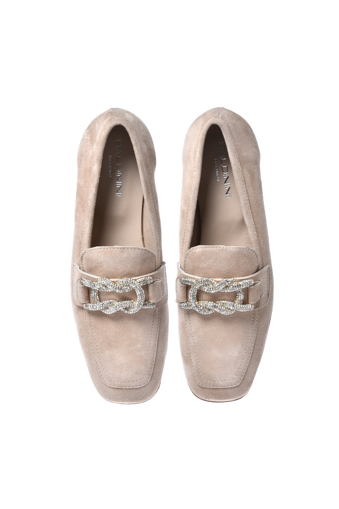 Loafer in taupe suede