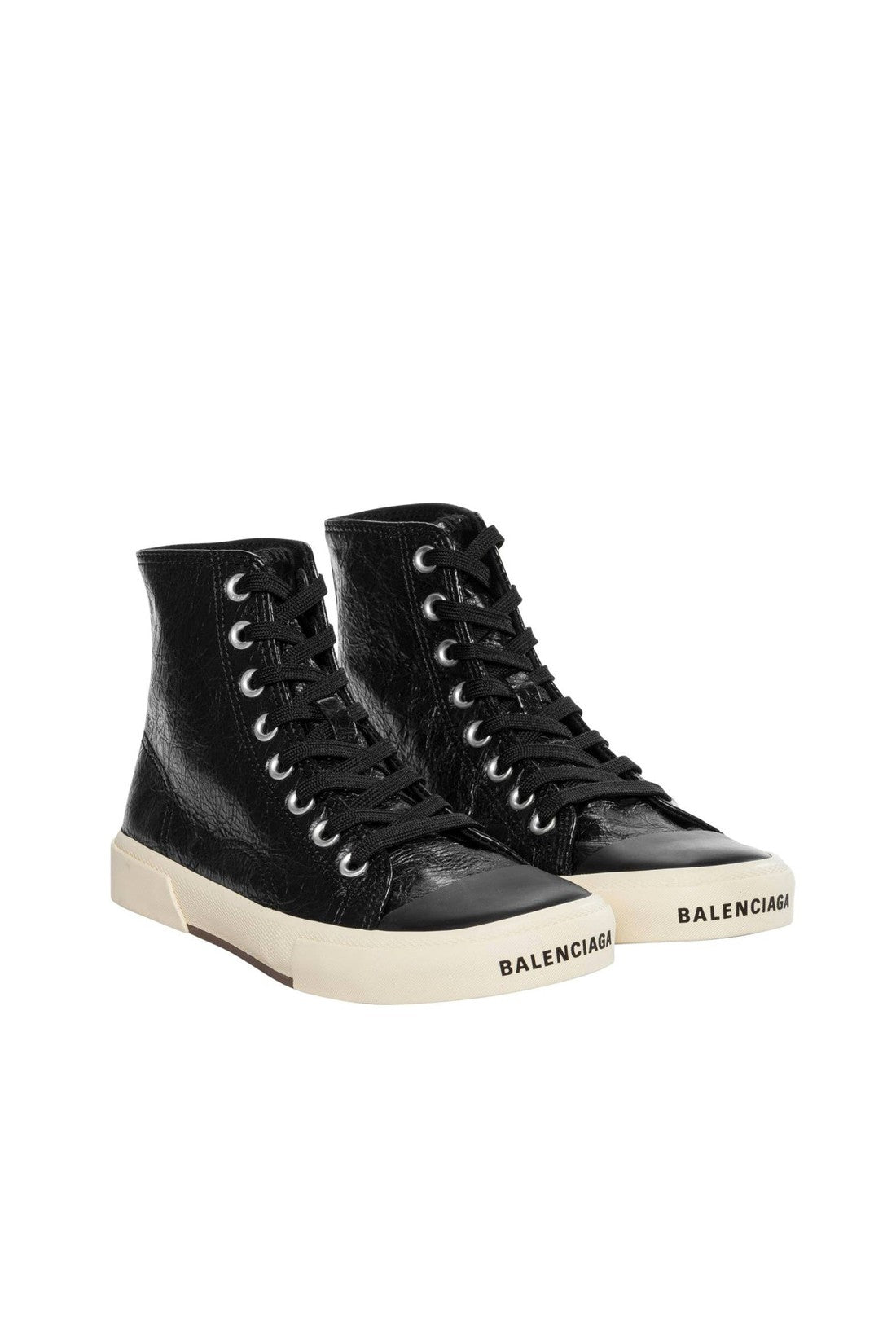Balenciaga Paris Leather Sneakers