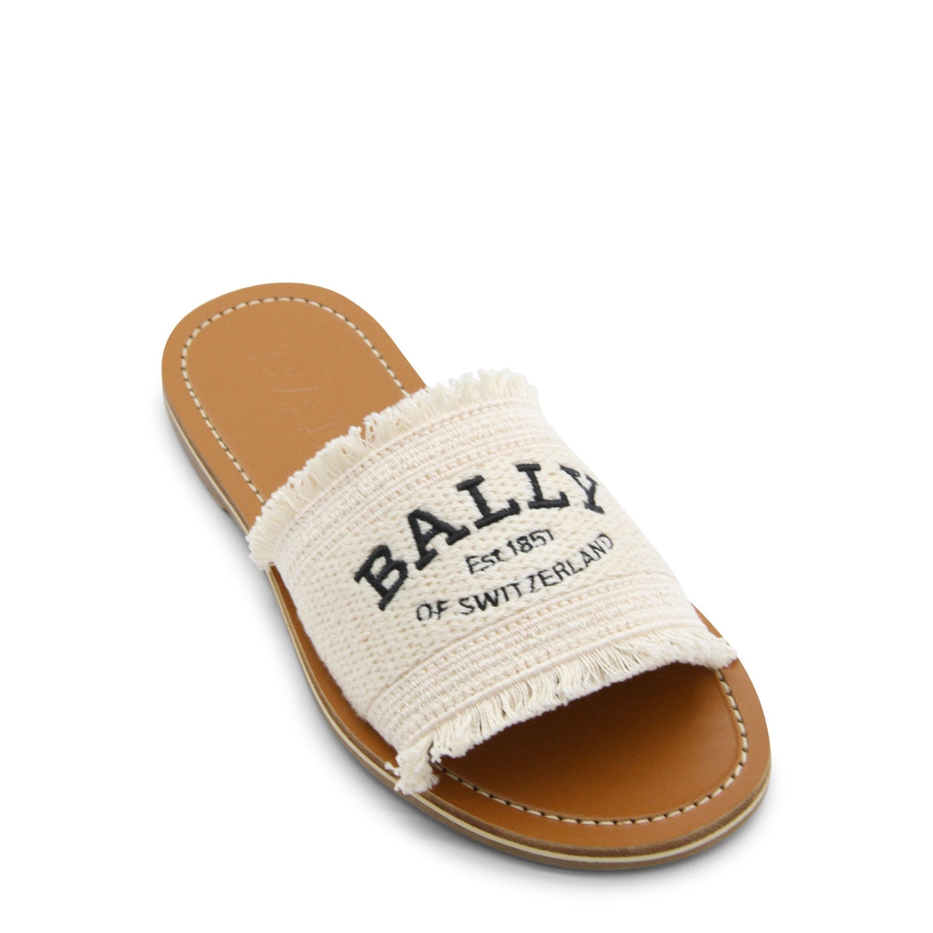 Bally Logo Flat Sandals