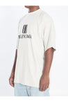 Balenciaga-OUTLET-SALE-BB T-shirt in cotton-ARCHIVIST