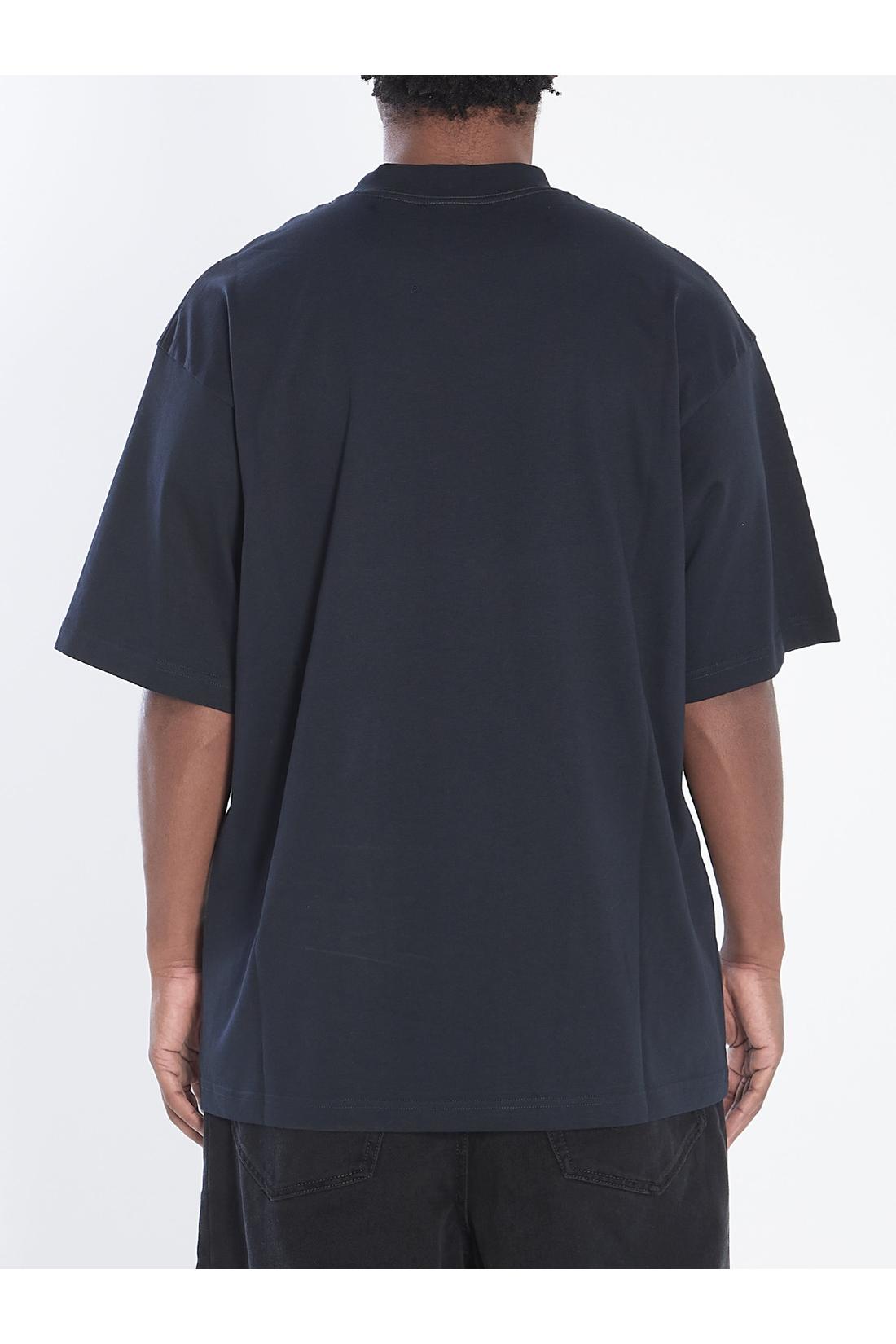 Balenciaga-OUTLET-SALE-BB T-shirt in cotton-ARCHIVIST